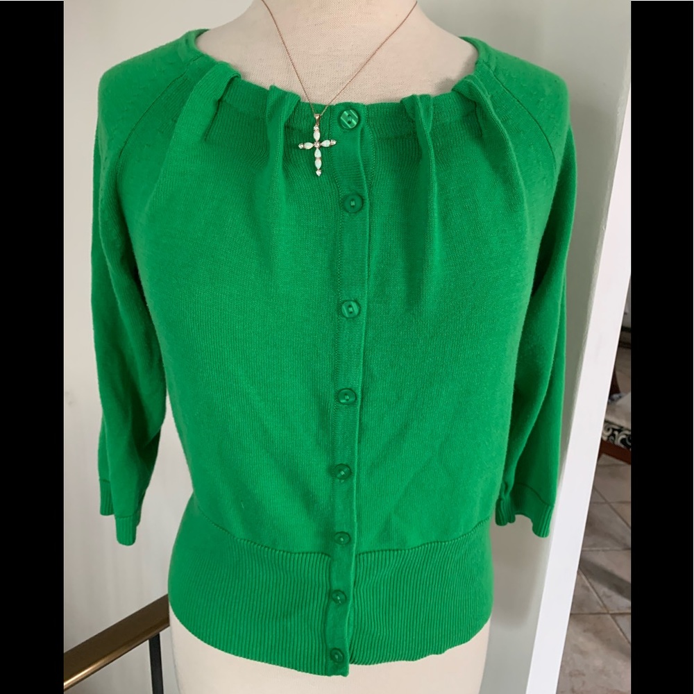 Joseph A. Green woman’s cardigan size M